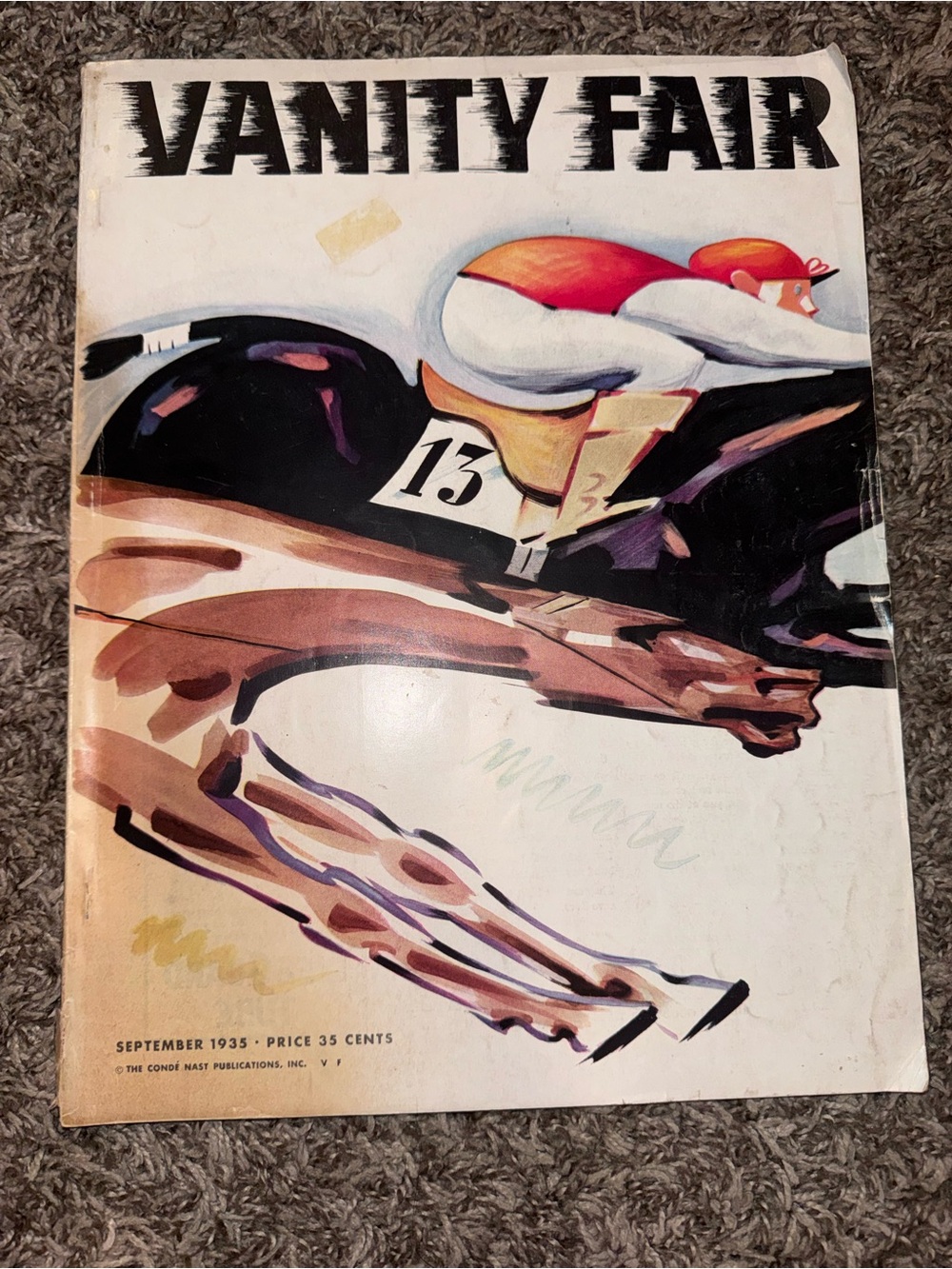 Vanity Fair Vintage Magazine, September 1935 Edition